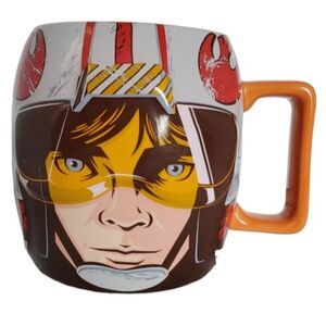 Luke Skywalker 3D X-Wing Pilot Disney Star Wars Ceramic Mug Cup Coffee Tea Cocoa